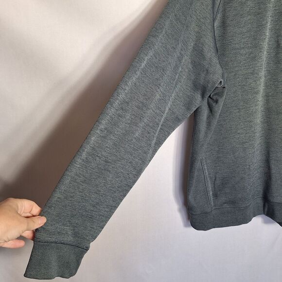 Under Armour Mens Gray Quarter Zip Fleece Sweatshirt Activewear Outdoors 2XL - Picture 4 of 9